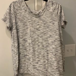 Lulu lemon open back t shirt